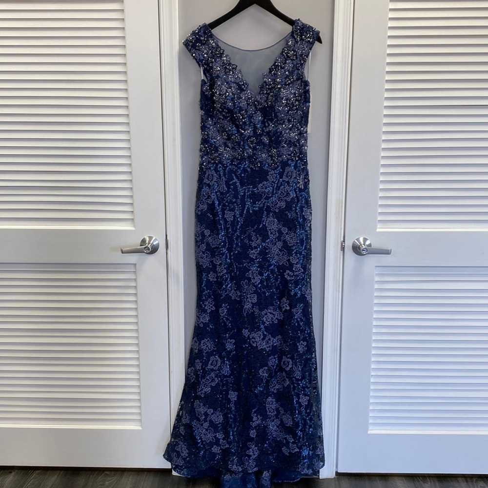 Floor length special occasion gown